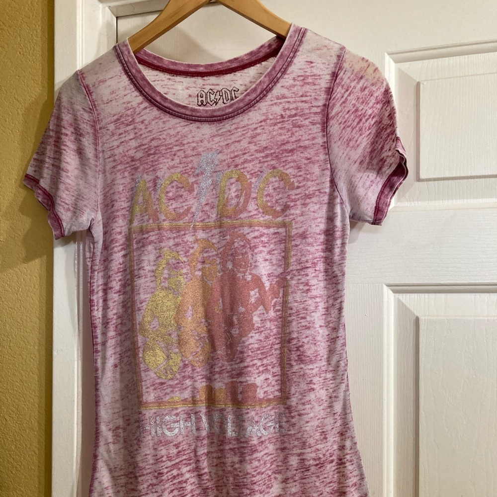 AC⚡️DC Burnout Tee Shirt